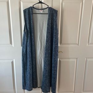 Joy navy design vest